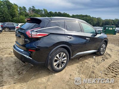 Trzecie zdjęcie samochodu z tyłu: 2015 NISSAN MURANO SL VIN:5N1AZ2MH2FN230376 - miniatura