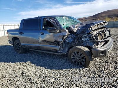 Czwarte zdjęcie samochodu z boku: 2021 TOYOTA TUNDRA CREWMAX LIMITED VIN:5TFHY5F1XMX968189 - miniatura