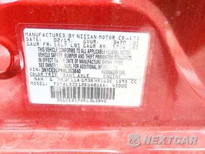 Zdjęcie 14 z 14 samochodu: 2019 NISSAN VERSA NOTE SV VIN:3N1CE2CPXKL363840 - miniatura