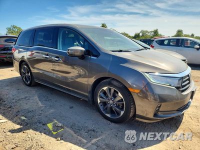 Czwarte zdjęcie samochodu z boku: 2022 HONDA ODYSSEY ELITE VIN:5FNRL6H94NB012990 - miniatura