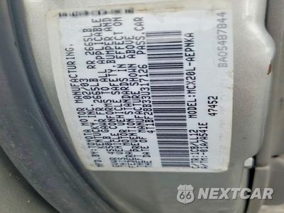 Zdjęcie 12 z 12 samochodu: 2003 TOYOTA AVALON XL VIN:4T1BF28B33U317126 - miniatura