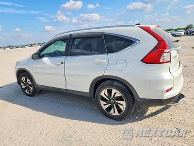 Drugie zdjęcie samochodu z przodu: 2016 HONDA CR-V TOURING VIN:5J6RM4H92GL020565 - miniatura