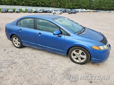 Czwarte zdjęcie samochodu z boku: 2007 HONDA CIVIC LX VIN:1HGFA165X7L114873 - miniatura