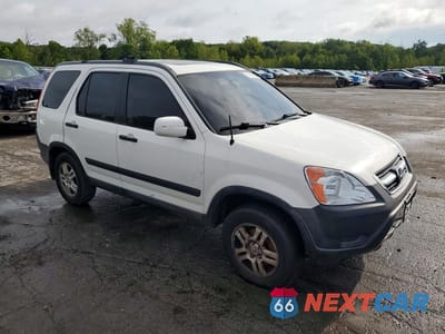 Czwarte zdjęcie samochodu z boku: 2004 HONDA CR-V EX VIN:SHSRD78804U203677 - miniatura