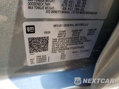Zdjęcie 12 z 12 samochodu: 2026 CHEVROLET SILVERADO C1500 RST SELECT VIN:1GCPAWEK7TZ373481 - miniatura