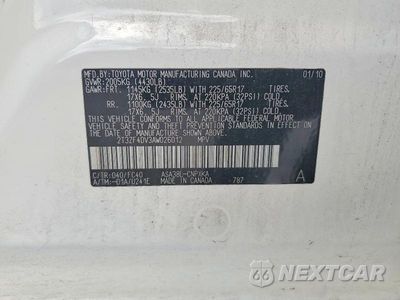 Zdjęcie 14 z 14 samochodu: 2010 TOYOTA RAV4 BASE VIN:2T3ZF4DV3AW026012 - miniatura