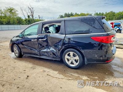 Drugie zdjęcie samochodu z przodu: 2019 HONDA ODYSSEY EXL VIN:5FNRL6H78KB129420 - miniatura