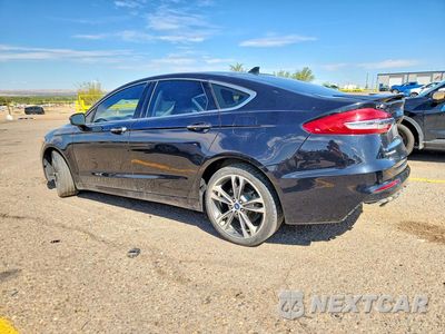 Drugie zdjęcie samochodu z przodu: 2019 FORD FUSION TITANIUM VIN:3FA6P0D93KR124044 - miniatura