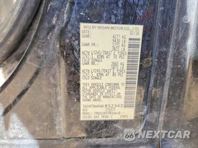 Zdjęcie 13 z 13 samochodu: 2016 NISSAN NV 3500 HD S VIN:5BZAF0AA4GN852343 - miniatura