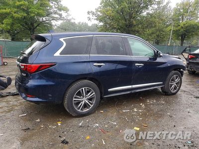 Trzecie zdjęcie samochodu z tyłu: 2018 INFINITI QX60 BASE VIN:5N1DL0MN8JC520022 - miniatura