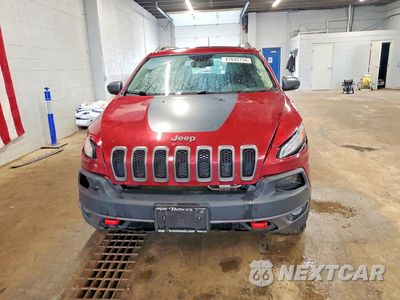 Piąte zdjęcie samochodu w środku: 2017 JEEP CHEROKEE TRAILHAWK VIN:1C4PJMBS1HD218244 - miniatura