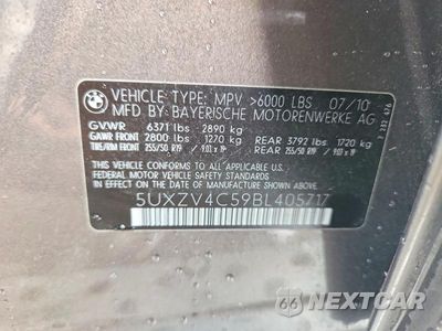 Zdjęcie 13 z 13 samochodu: 2011 BMW X5 XDRIVE35I VIN:5UXZV4C59BL405717 - miniatura