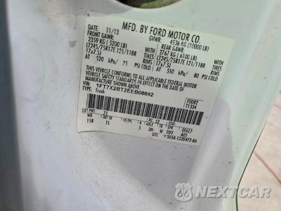 Zdjęcie 12 z 12 samochodu: 2014 FORD F250 SUPER DUTY VIN:1FT7X2BT2EEB08692 - miniatura