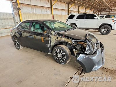 Czwarte zdjęcie samochodu z boku: 2015 TOYOTA COROLLA LE VIN:5YFBURHE6FP250195 - miniatura