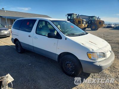 Czwarte zdjęcie samochodu z boku: 1999 TOYOTA SIENNA CE VIN:4T3GF19C1XU162418 - miniatura