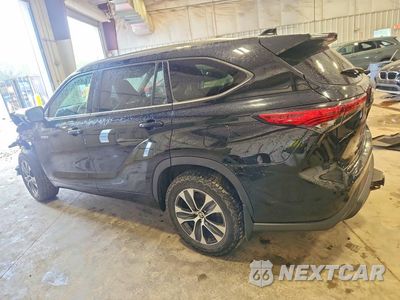 Drugie zdjęcie samochodu z przodu: 2020 TOYOTA HIGHLANDER HYBRID XLE VIN:5TDGBRCH3LS505398 - miniatura