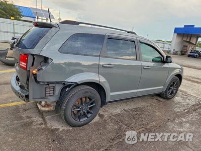 Trzecie zdjęcie samochodu z tyłu: 2020 DODGE JOURNEY SE VIN:3C4PDCAB2LT274151 - miniatura