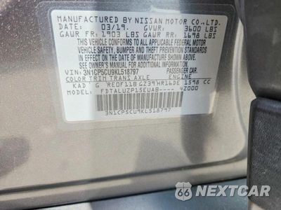Zdjęcie 13 z 13 samochodu: 2019 NISSAN KICKS SR VIN:3N1CP5CU9KL518797 - miniatura