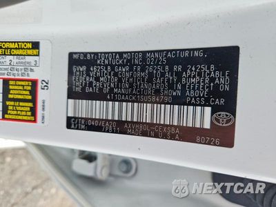 Zdjęcie 12 z 12 samochodu: 2025 TOYOTA CAMRY SE VIN:4T1DAACK1SU584790 - miniatura