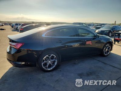 Trzecie zdjęcie samochodu z tyłu: 2021 CHEVROLET MALIBU LT VIN:1G1ZD5ST4MF033644 - miniatura