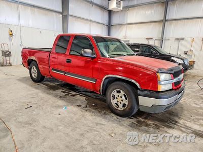 Czwarte zdjęcie samochodu z boku: 2004 CHEVROLET SILVERADO C1500 VIN:2GCEC19V541121859 - miniatura