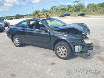 Czwarte zdjęcie samochodu z boku: 2002 TOYOTA CAMRY SOLARA SE VIN:2T1CE22P02C001839 - miniatura