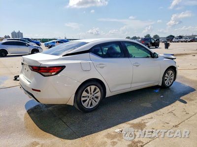 Trzecie zdjęcie samochodu z tyłu: 2022 NISSAN SENTRA S VIN:3N1AB8BV9NY260161 - miniatura