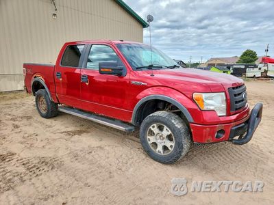 Czwarte zdjęcie samochodu z boku: 2010 FORD F150 SUPERCREW VIN:1FTFW1EV9AFB82363 - miniatura