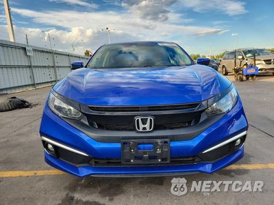 Piąte zdjęcie samochodu w środku: 2020 HONDA CIVIC EX VIN:19XFC1F33LE024961 - miniatura
