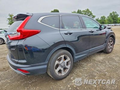 Trzecie zdjęcie samochodu z tyłu: 2018 HONDA CR-V EX VIN:7FARW2H54JE091850 - miniatura