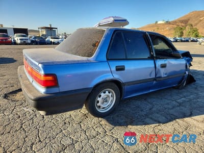 Trzecie zdjęcie samochodu z tyłu: 1991 HONDA CIVIC DX VIN:JHMED3547MS010685 - miniatura