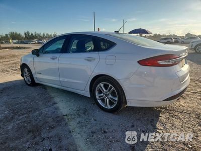 Drugie zdjęcie samochodu z przodu: 2018 FORD FUSION SE HYBRID VIN:3FA6P0LU3JR238341 - miniatura