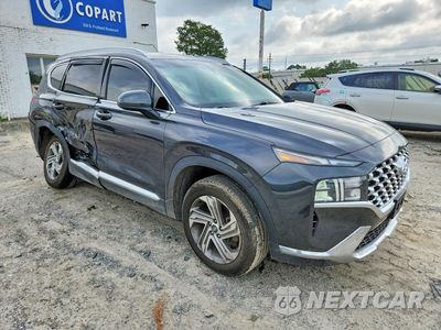 Czwarte zdjęcie samochodu z boku: 2022 HYUNDAI SANTA FE SEL VIN:5NMS24AJXNH416663 - miniatura
