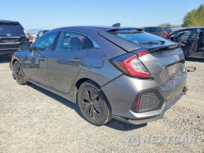 Drugie zdjęcie samochodu z przodu: 2018 HONDA CIVIC EX VIN:SHHFK7H53JU402531 - miniatura