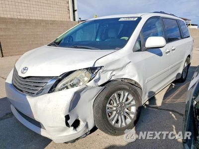 Drugie zdjęcie samochodu z przodu: 2011 TOYOTA SIENNA XLE 8-PASSENGER VIN:5TDYK3DC1BS071002 - miniatura