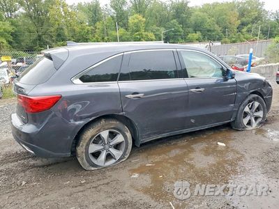 Trzecie zdjęcie samochodu z tyłu: 2016 ACURA MDX VIN:5FRYD4H27GB043586 - miniatura