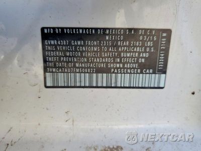 Zdjęcie 14 z 14 samochodu: 2015 VOLKSWAGEN GOLF SPORTWAGEN TDI S VIN:3VWCA7AU7FM506822 - miniatura