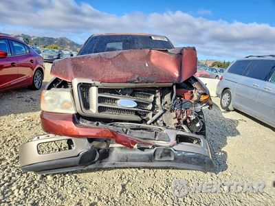 Piąte zdjęcie samochodu w środku: 2005 FORD F150 SUPERCREW VIN:1FTPW12545KE68756 - miniatura