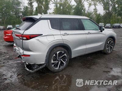 Trzecie zdjęcie samochodu z tyłu: 2022 MITSUBISHI OUTLANDER SEL VIN:JA4J3VA86NZ071794 - miniatura