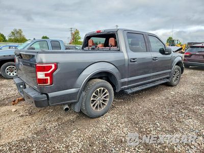 Trzecie zdjęcie samochodu z tyłu: 2018 FORD F150 SUPERCREW VIN:1FTEW1EP9JFB34939 - miniatura