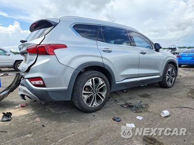 Trzecie zdjęcie samochodu z tyłu: 2020 HYUNDAI SANTA FE SEL 2.0T VIN:5NMS33AA9LH214319 - miniatura