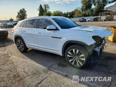 Czwarte zdjęcie samochodu z boku: 2020 VOLKSWAGEN ATLAS CROSS SPORT SEL PREMIUM R-LINE VIN:1V2TE2CA0LC225020 - miniatura
