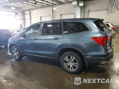 Drugie zdjęcie samochodu z przodu: 2017 HONDA PILOT EXL VIN:5FNYF6H66HB052372 - miniatura