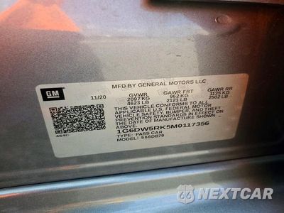 Zdjęcie 12 z 12 samochodu: 2021 CADILLAC CT5 LUXURY VIN:1G6DW5RK5M0117356 - miniatura