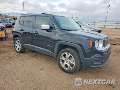 Czwarte zdjęcie samochodu z boku: 2017 JEEP RENEGADE LIMITED VIN:ZACCJBDB5HPF51743 - miniatura