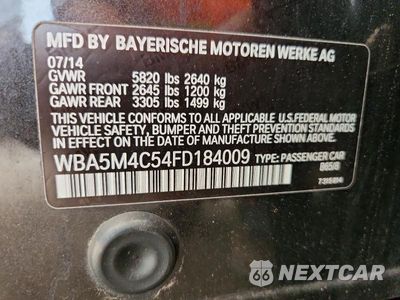 Zdjęcie 12 z 12 samochodu: 2015 BMW 535 XIGT VIN:WBA5M4C54FD184009 - miniatura