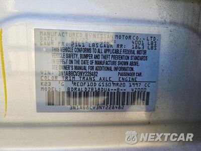 Zdjęcie 12 z 12 samochodu: 2022 NISSAN SENTRA SV VIN:3N1AB8CV3NY228482 - miniatura