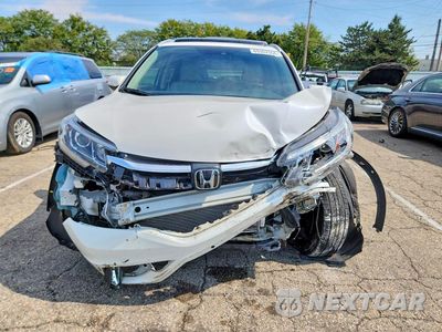 Piąte zdjęcie samochodu w środku: 2015 HONDA CR-V TOURING VIN:5J6RM4H92FL093935 - miniatura