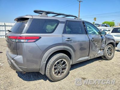 Trzecie zdjęcie samochodu z tyłu: 2023 NISSAN PATHFINDER ROCK CREEK VIN:5N1DR3BD6PC259279 - miniatura