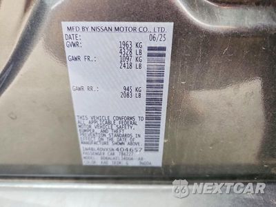 Zdjęcie 12 z 12 samochodu: 2025 NISSAN ALTIMA SV VIN:1N4BL4DVXSN404657 - miniatura
